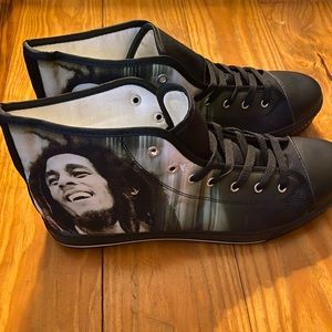 Bob Marley High Top Canvas Sneakers men’s size 12 us 46 eu